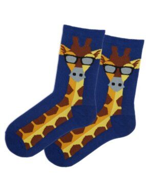 Kids HOTSOX Crew Socks NWT | Giraffe Socks